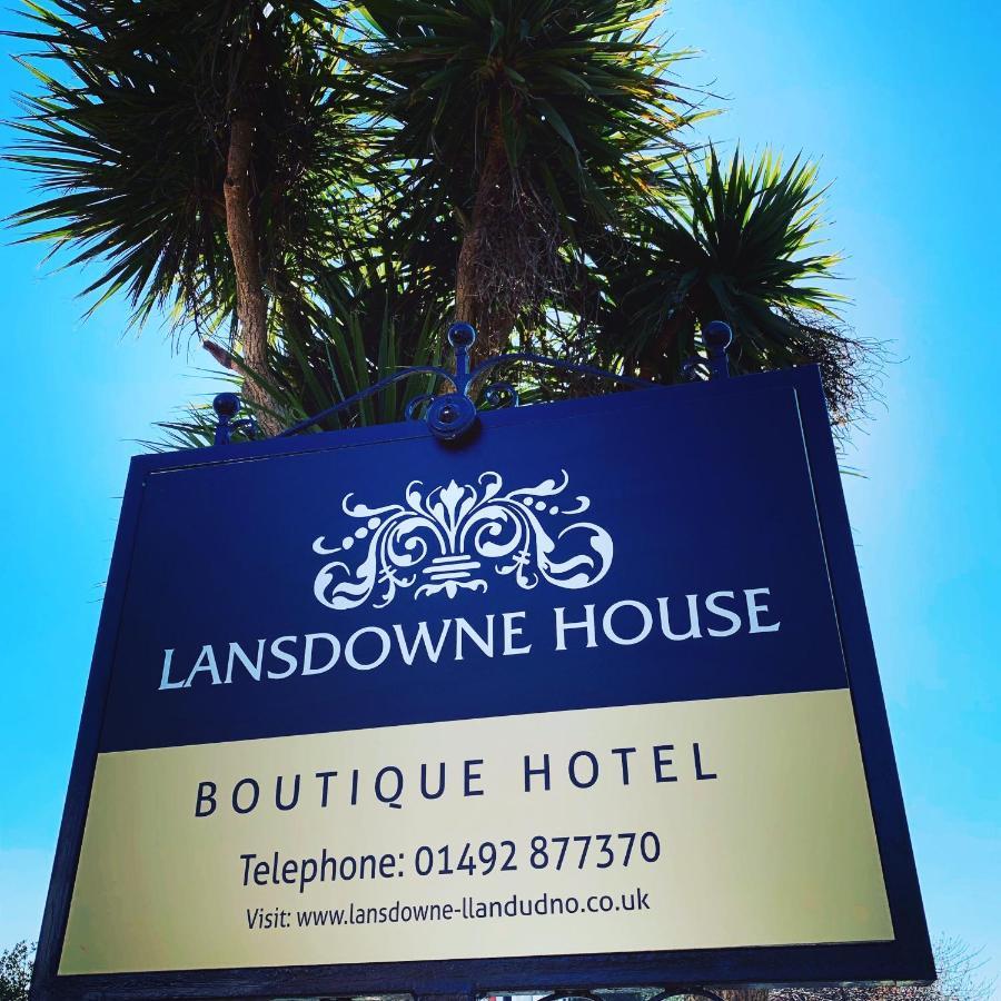 Отель Lansdowne House With Private Car Park Лландидно Экстерьер фото
